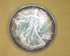 dollaro argento aquila 1990