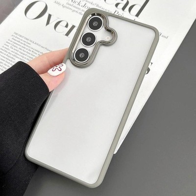 Stoßfeste TPU Hybrid Hülle mit Gold Shield für Samsung Galaxy S25 Edge 5G
