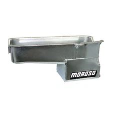 Moroso Engine Oil Pan 20160; Street/Strip Wet Sump 7qt for Pre-80 SBC