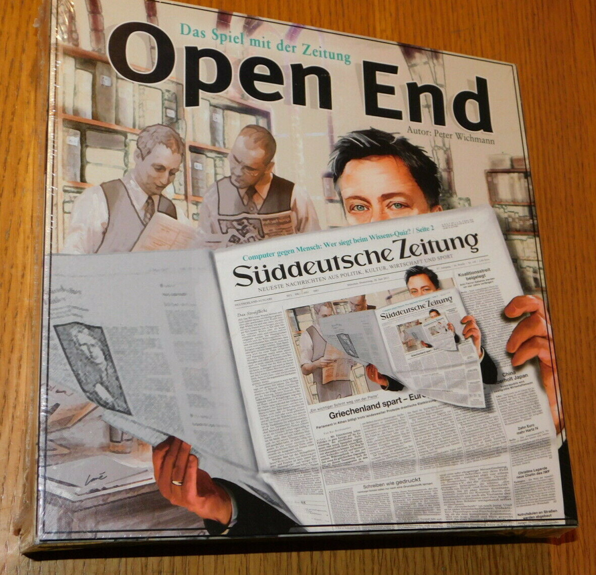 Jeu du journaliste open end Peter Wichmann édition Süddeutsche Zeitung