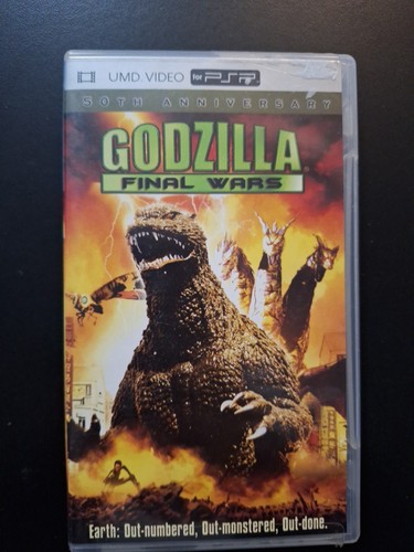 Sony PlayStation Portable PSP UMD Video Godzilla: Final Wars 50th Anniversary - Picture 1 of 3