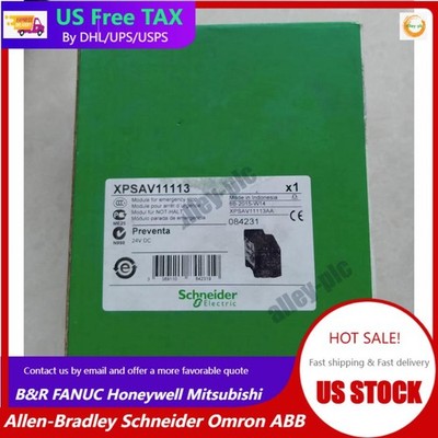 One New Schneider XPSAV11113 24VDC Safety Relay Fast Shipping