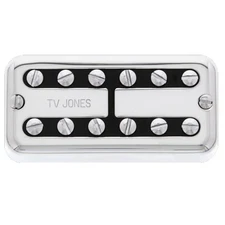 TV Jones Power'Tron Plus Humbucker Bridge Pickup, Universal Mount, Chrome