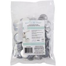We R Button Press Bulk Refill Pack 100/Pkg-Medium (37mm)
