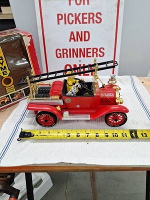 New Bright  Bump n go 1914 Model T Fire Engine W/ Box For Display Only.