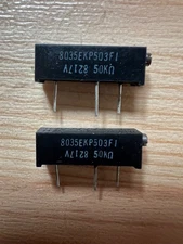 20pcs Mepco EKP503F1, 50K Multi-Turn Trimmer Resistors - Through Hole