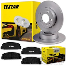 TEXTAR BREMSSCHEIBEN 280mm + BELÄGE HINTEN für MAZDA 6 GG GY Bj. 2002 - 2008