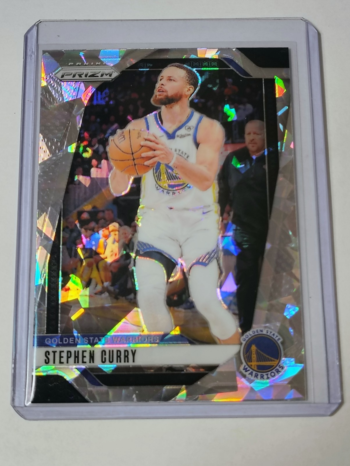 2024-25 Panini Prizm - Stephen Curry #134 Ice Prizm 👀 Golden State Warriors MVP