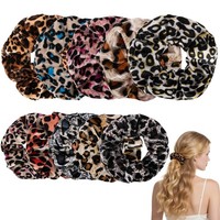 Haargummis Scrunchies 10 StüCk FüR Damen Haaraccessoires Elastisch Bunt