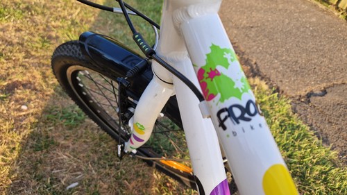 Frog Bike 55 White Exc Cond Spotty 20” Wheel 8 Gears NOTTINGHAM Bike - Picture 14 of 24