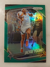 2025 Panini Prizm WNBA - Jackie Young #23 Green Prizm