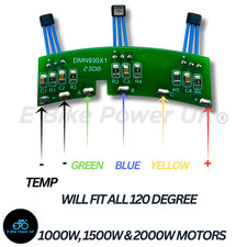 EBike Hall Sensor Electric Motor Circuit Board PCB 4451H 441F Plate 1KW 2KW 3K
