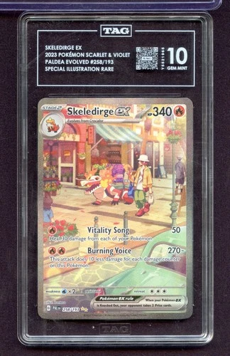 Skeledirge ex 258/193 SIR Paldea Evolved Pokémon TCG (Rank 2nd) TAG 10