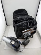 Hitachi DZ-MV350A DVD Camcorder 10x Zoom Bag Charger Cords Fully Tested
