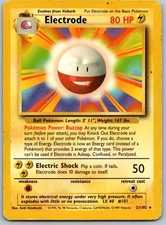 Electrode 021/102 Base Set Non-Holo Rare