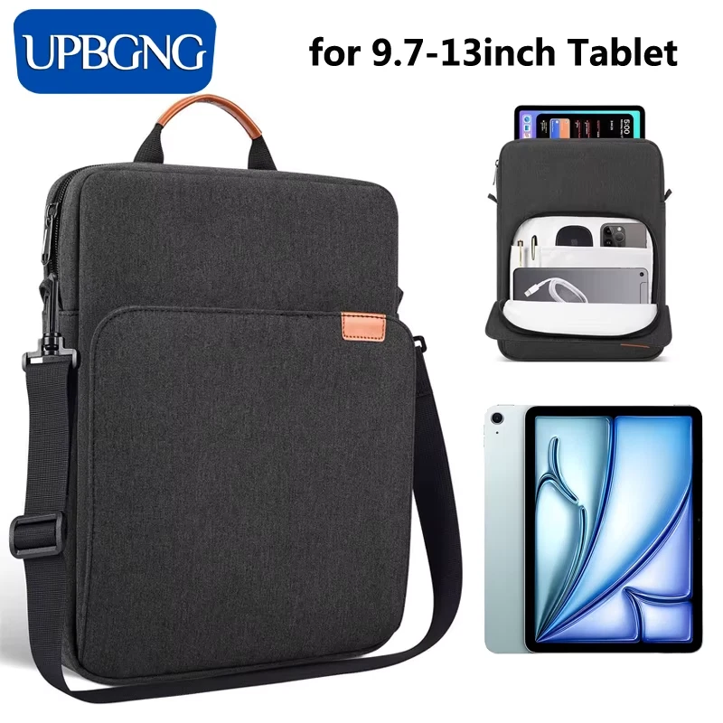 Capa bolsa tablet para iPad 11th 2025 11 polegadas A16 Air 13 11 M3 Pro 10th universal L - Imagem 2 de 4