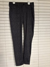 Liverpool Los Angeles Grey Tweed Women  s Skinny Ankle Pants Sz 2/26