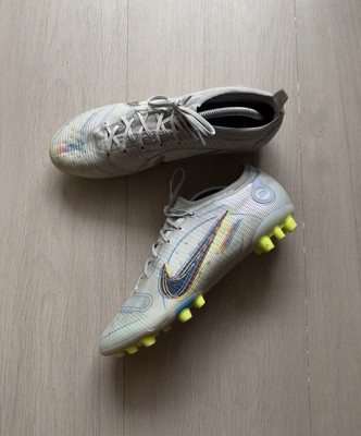 h*k様 NIKE Mercurial Vapor 14 Elite AG 25 Nike Mercurial Vapor 14 Elite AG Soccer Cleats - White/Blue