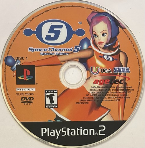 Space Channel 5 Special Edition (Sony PS2) DISC 1 ONLY! | NO TRACKING | M840 - Picture 1 of 2