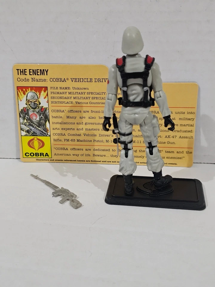 GI Joe 25th COBRA VEHÍCULO CONDUCTOR 2007 Legions Foto 2 de 2