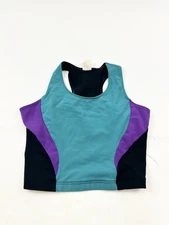 Vintage Bellwether Sports Tank Top Women’s Medium Color Block Cycling USA