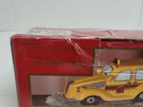 The Village Collection by St Nicholas Square Accessory CITY TAXI in original Box - Picture 14 of 14