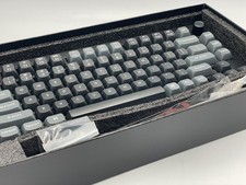 Keychron V1 Ultra 8K Wireless Mechanical Keyboard, Banana Silk POM Switch- Black