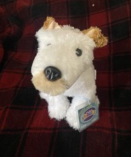 Webkinz Fox Terrier HM733 Unused Sealed Code, Rare Dog NWT Stuffed Animal Plush