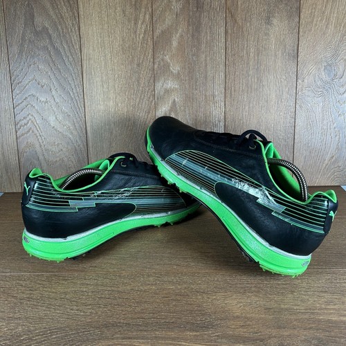 Herren Puma IGCELL Evo Speed Schwarz Golfschuhe Turnschuhe UK 9,5 Light Fit-Flex - Bild 8 von 11