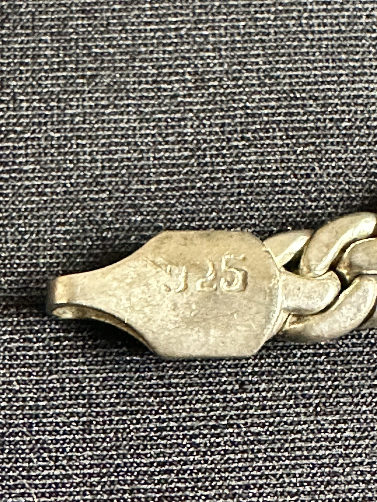 Authentic 925 Solid Sterling Silver Rope Chain Br… - image 7