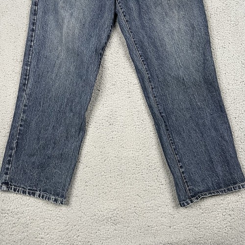 Jeans vintage Willie Esco Y2K ricamato uomo 28x30 larghi streetwear grunge - Foto 12 di 21