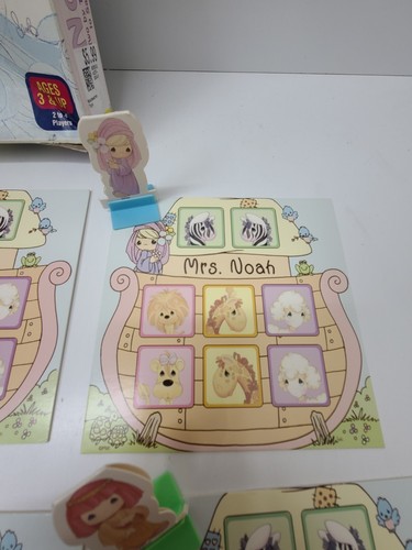 Precious Moments Noahs Ark Two By Two Board Game Cadaco 1999 Vintage Bible Game - Picture 4 of 24