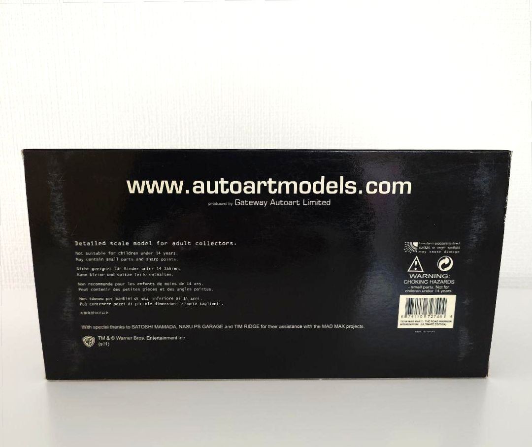 AUTOart 1/18 MAD MAX 2 The Road Warrior INTERCEPTOR Ultimate Ed
