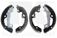 Bremsbackensatz NK 2725632 FüR DFW DBW DAW Ford Focus DNW 203,2Mm 1 Turnier 16V