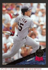 1993 Leaf #445 Tim Salmon California Angels