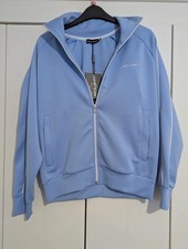 Benjart Track Jacket Size Medium Brand New Blue Zip Up Sports Activewear