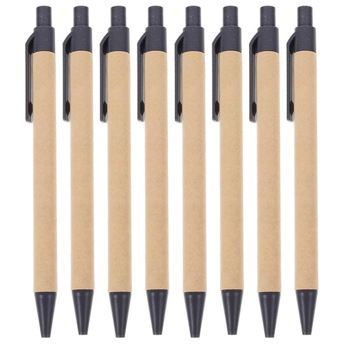 8 Pcs Telescopic Ballpoint Pen Office Ergonomic Encouraging Pens - Picture 8 of 17