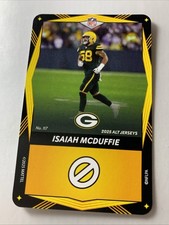 Isaiah McDuffie-Green Bay Packers-2025 UNO Elite NFL ALT Jersey Edition #112-Yel