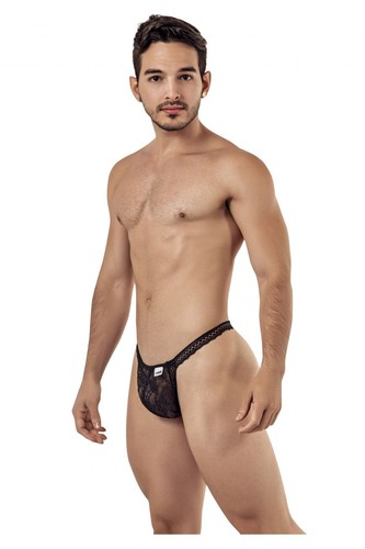 CandyMan 99420 Tanga Doble Encaje NUEVA Ropa Interior Hombre - Imagen 5 de 16