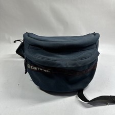 Vintage Tamrac Blue Waist Pack Camera Bag Hip Belt With Divider Made In USA