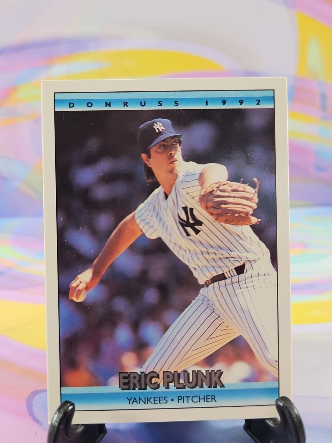 1992 Donruss Baseball Card | Eric Plunk | New York Yankees | #554