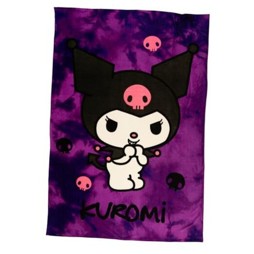 Collectibles Kuromi Bedding Super Soft Cozy Blanket, 62 in x 90 in,