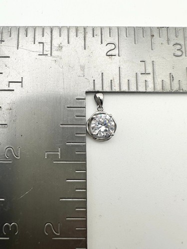 Ciondolo CP in argento sterling 925 con zirconi - Foto 3 di 4