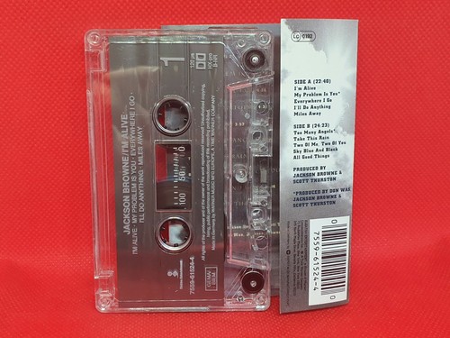 Jackson Browne - I'm Alive (HX Pro) (1993) Cassette RARE (VG+) - Picture 2 of 2
