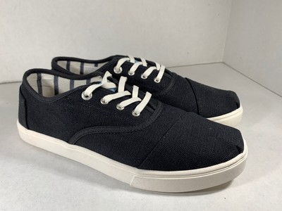 black heritage canvas women's cordones sneakers