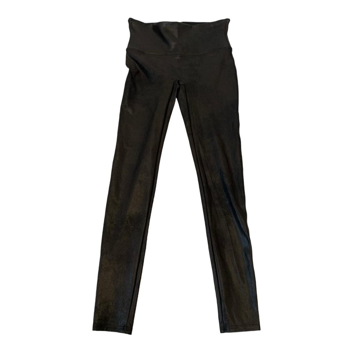 womens leggings spanx faux leather shaping leggings