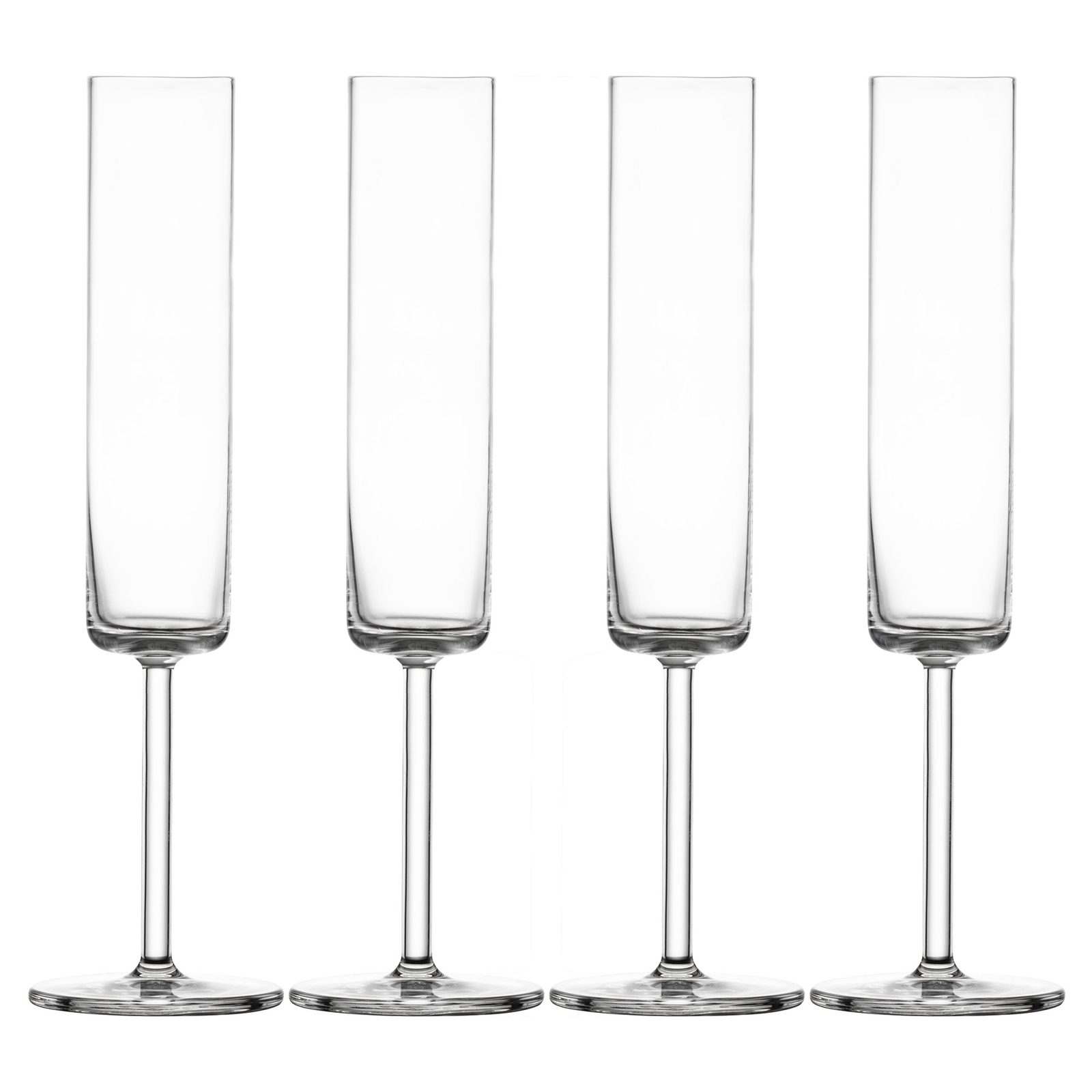 SCHOTT ZWIESEL Serie MODO Sektglas mit Moussierpunkt 4 Stück Inhalt 163 ml