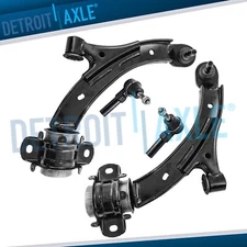 Front Lower Control Arms and Outer Tie Rod Ends Kit for 2010 - 2014 Ford Mustang