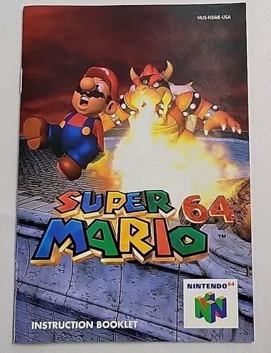 N64 -Super Mario 64 - (Nintendo 64) CIB con insertos - Imagen 12 de 13