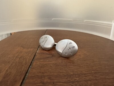 Vintage JML Sterling Silver Men's Cufflinks